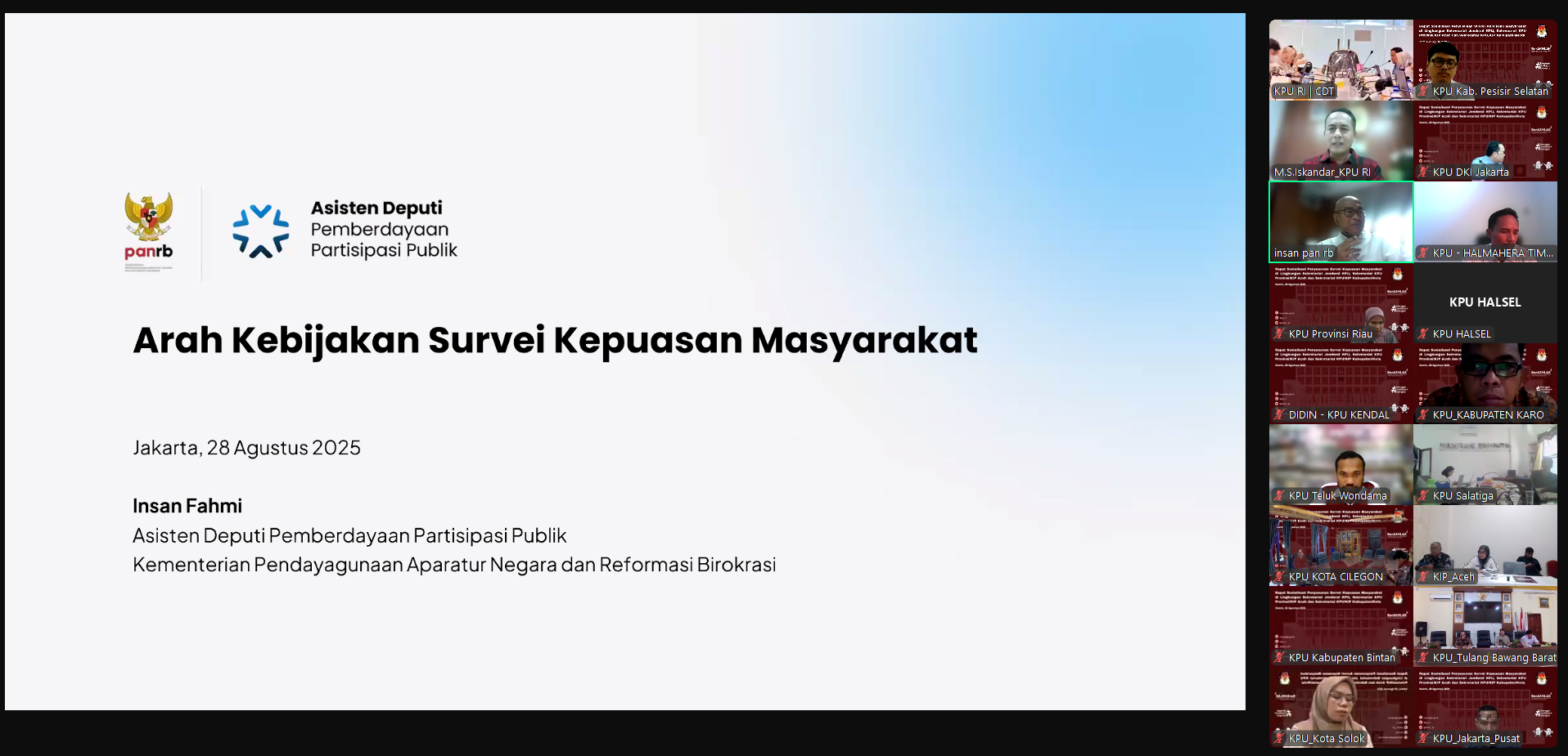 materi dari narasumber